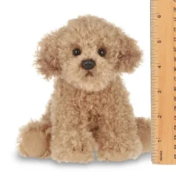 Bearington Collection Lil' Doodles Small Plush Labradoodle Stuffed Animal Puppy Dog, 6.5" -Toy Store GUEST 6bc9e683 af90 4d37 8216 bb927b0c75fd