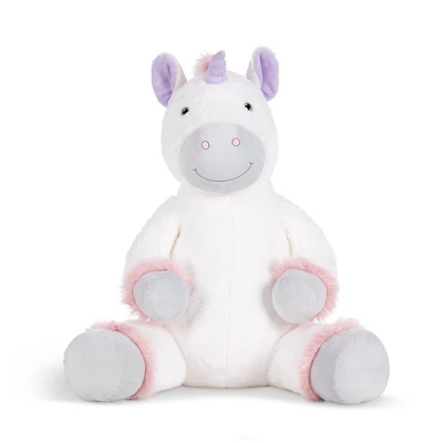 Melissa & Doug Jumbo Gentle Unicorn Stuffed Animal 7 Melissa & Doug Jumbo Gentle Unicorn Stuffed Animal - Image 5
