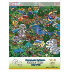 Wuundentoy Premium Edition: Summer Camp Jigsaw Puzzle - 500pc 9 Wuundentoy Premium Edition: Summer Camp Jigsaw Puzzle - 500pc -Toy Store GUEST 6cd53304 032c 4408 8371 d4913134e5b6