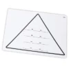 Didax Write-On/Wipe-Off Fact Family Triangle Mats: Addition, Set Of 10 -Toy Store GUEST 6d91d703 109f 405d 9082 bcc59b9bea71