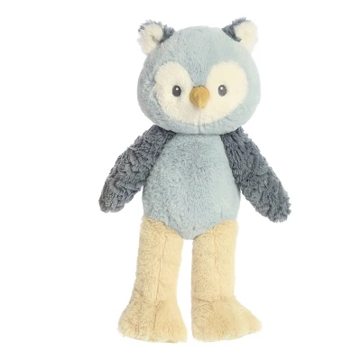 Ebba Cuddlers 14.5" Ollie Owl Blue Stuffed Animal 6 Ebba Cuddlers 14.5" Ollie Owl Blue Stuffed Animal - Image 4