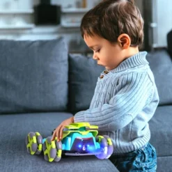 Contixo SC4 RC Car With 360° Rotating, Blue Smoke, One-Key Demonstration, Realistic Sounds & Lights, With 360° Rotating, Blue Smoke -Toy Store GUEST 6e91d1b2 bce2 4302 9204 4ff3cee51e73