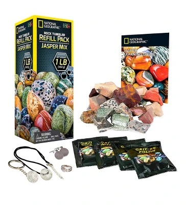 National Geographic Rock Tumbler Refill Kit 3 National Geographic Rock Tumbler Refill Kit