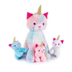 Plush Creations Stuffed Mommy Kitty Unicorn With 3 Kittens In Her Tummy -Toy Store GUEST 705d9832 46c9 47f4 972b e5d36a9138af