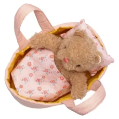 Manhattan Toy Moppettes Bea Bear Stuffed Animal Nurturing Playset With Bear Plush Toy, Fabric Bassinet, Blanket & Pillow -Toy Store GUEST 70b20e57 c8b2 4a96 a44a afff9ac622df