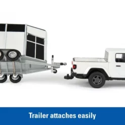 Tomy 1/32 Jeep Gladiator Rubicon With Horse Trailer And Horses 47366 9 Tomy 1/32 Jeep Gladiator Rubicon With Horse Trailer And Horses 47366 -Toy Store GUEST 70c84a51 a0f5 491b 8c76 975cbdf14a73
