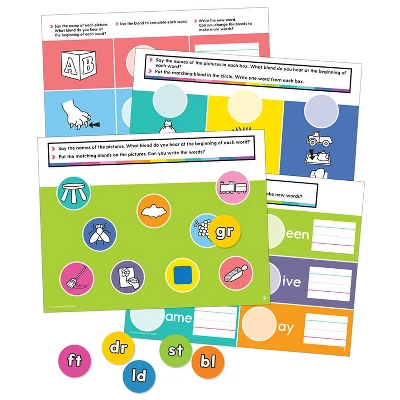 Carson Dellosa Education Edu-Clings Silicone Center: Beginning And Ending Blends 3 Carson Dellosa Education Edu-Clings Silicone Center: Beginning And Ending Blends