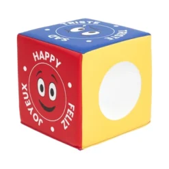ECR4Kids SoftZone Trilingual Emotion Cube With Mirror, Social/Emotional Learning Toy -Toy Store GUEST 720ce8e4 fddb 479a b39b 1443ca5c81a0