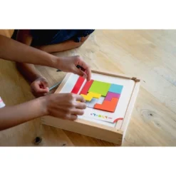 Chuckle & Roar Magnetic Wooden Logic Kids Puzzles - 41pc