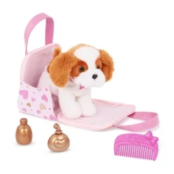 Pucci Pups Heart Tote Bag With Shih Tzu Stuffed Animal -Toy Store GUEST 739672f2 ae17 4238 b9a8 bf81514b8f14