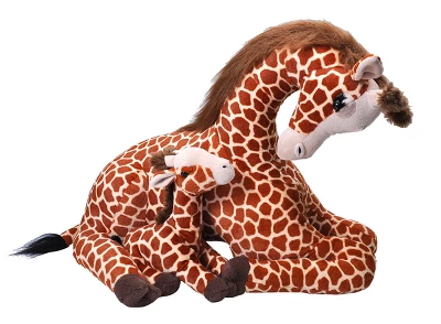 Wild Republic Mom & Baby Jumbo Giraffe Stuffed Animal, 30 Inches 3 Wild Republic Mom & Baby Jumbo Giraffe Stuffed Animal, 30 Inches