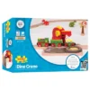 Bigjigs Rail Dino Crane Wooden Railway Train Set Accessory -Toy Store GUEST 7454cebd 1528 43b3 86f5 cb8440622775