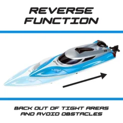 Contixo T2 RC Boat - Remote Control Boat For Pools And Lakes -Fast RC Boats For Adults And Kids (Blue) -Toy Store GUEST 74b55dfc 483a 48b0 b098 85020239b48b
