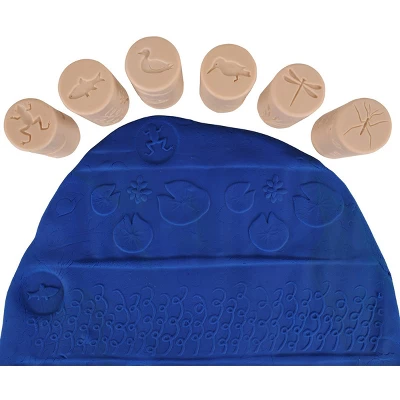 Yellow Door Pond Life Dough Rollers - Set Of 6 5 Yellow Door Pond Life Dough Rollers - Set Of 6 - Image 3