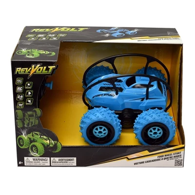 Goodly Toys RevVolt Four Wheel Stunt RC Vehicle - Blue 9 Goodly Toys RevVolt Four Wheel Stunt RC Vehicle - Blue - Image 7