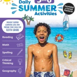 Evan-Moor Daily Summer Activities Workbook, 144 Pages, Grades 5 To 6