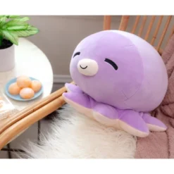 Toynk MochiOshis 12-Inch Character Plush Toy Animal Purple Octopus | Ibuki Inkyoshi -Toy Store GUEST 768de46d a676 4e8c 8b4e 9a38ea695c76