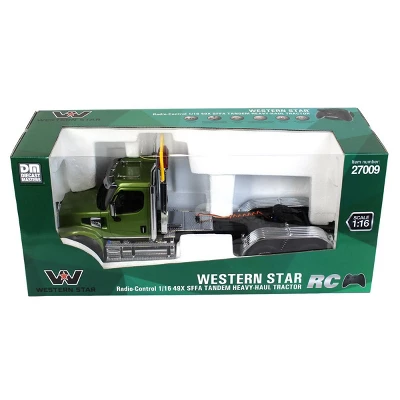 Diecast Masters 1/16 Radio Control Western Star 49X SFFA Tandem Tractor 27009 6 Diecast Masters 1/16 Radio Control Western Star 49X SFFA Tandem Tractor 27009 - Image 4