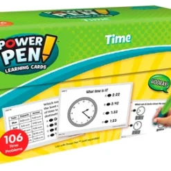 Teacher Created Resources Power Pen Learning Cards, Time, Grades 1 To 4
