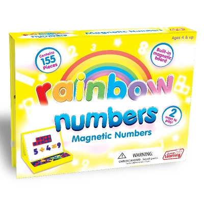 Junior Learning Rainbow Numbers Magnetic Numbers, 155 Pieces 4 Junior Learning Rainbow Numbers Magnetic Numbers, 155 Pieces - Image 2