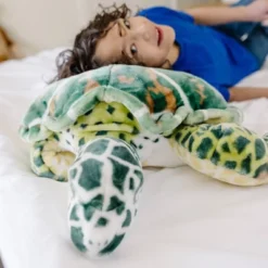 Melissa & Doug Giant Sea Turtle - Lifelike Stuffed Animal (nearly 3 Feet Long) 14 Melissa & Doug Giant Sea Turtle - Lifelike Stuffed Animal (nearly 3 Feet Long) -Toy Store GUEST 7ba8df11 cf10 4782 9eb8 150eeffb7678