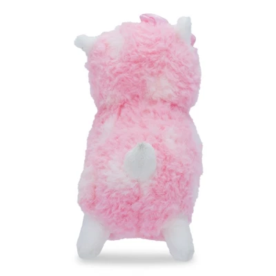 Kellytoy Cute And Cuddly 12 Inch Alpaca Plush | Pink 5 Kellytoy Cute And Cuddly 12 Inch Alpaca Plush | Pink - Image 3