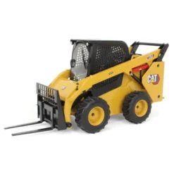 Diecast Masters 1/16 Radio Control CAT 272D3 Skid Steer Loader W/ Bucket, Auger, Forks & Broom 28007