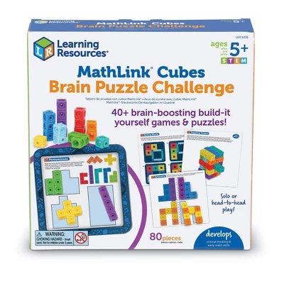 Learning Resources Mathlink Cubes Brain Puzzle Challenge 9 Learning Resources Mathlink Cubes Brain Puzzle Challenge - Image 7