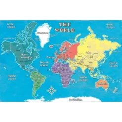 Replogle Globes Young Explorer World Map, 24" X 16"