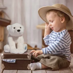 FAO Schwarz Sustainable Polar Bear 10" Stuffed Animal