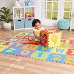 Kidoozie ABC & 123 Puzzle Playmat, Foam Playmat With Storage Bag For Toddler Or Preschooler, Ages 12m+ -Toy Store GUEST 7ec9e2ad d71c 4987 8440 7469df9e907b