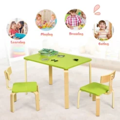 Costway 3 Piece Kids Wooden Table And 2 Chairs Set Children Activity Art Desk Furniture/Activity Art Desk Furniture 20 Costway 3 Piece Kids Wooden Table And 2 Chairs Set Children Activity Art Desk Furniture/Activity Art Desk Furniture -Toy Store GUEST 7f08fa21 717a 444e 9dda c0db21d2d4b8