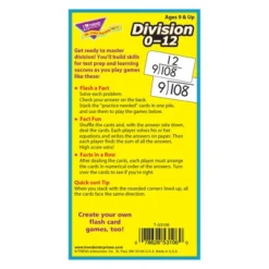 TREND Division 0-12 Skill Drill Flash Cards -Toy Store GUEST 808f088a 104e 4233 8bfc 136f5882c4d9
