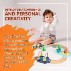 Leo & Friends Wooden Railway Jungle 22-Piece Animal Set -Toy Store GUEST 812a18d6 c51d 4fb8 a26e cdf7bffeada7