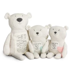 DEMDACO Poetic Threads Bear - Girl 17 Inch - Pink -Toy Store GUEST 81340e14 6a26 4b8c 84de eda7c9f361ad 1