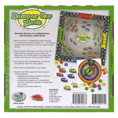 Learning Advantage Bumper Car Math, Multiplication & Division 4 Learning Advantage Bumper Car Math, Multiplication & Division - Image 2
