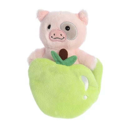 Ebba Small Paisley Piglet Pocket Peekers Playful Baby Stuffed Animal Pink 5.5" 6 Ebba Small Paisley Piglet Pocket Peekers Playful Baby Stuffed Animal Pink 5.5" - Image 4