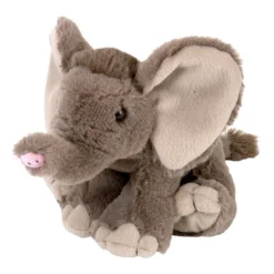Wild Republic Cuddlekins Mini Asian Elephant Stuffed Animal, 8 Inches
