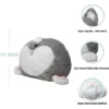 Avocatt Husky Butt Reversible Plush