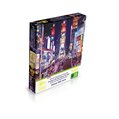 Wuundentoy Gold Edition: Evening On The Time Square Jigsaw Puzzle - 1500pc 3 Wuundentoy Gold Edition: Evening On The Time Square Jigsaw Puzzle - 1500pc
