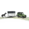 Bruder Land Rover Defender Station Wagon With Horse Trailer And 1 Horse 2 Bruder Land Rover Defender Station Wagon With Horse Trailer And 1 Horse -Toy Store GUEST 86e780b8 381e 4e53 9574 e9d3db154e86