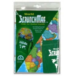 Round World Products Scrunch Maps