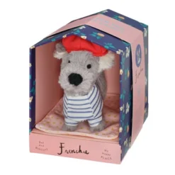 Manhattan Toy Bed & Biscuit Frenchie Plush Puppy Dog & Keepsake Dog House With Mini-Storybook In Hidden Drawer -Toy Store GUEST 876dcd90 81a3 4ace ac31 fd2b910ca84a
