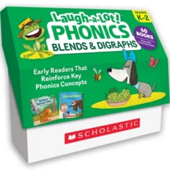 Scholastic Laugh-A-Lot Phonics: Blends & Digraphs (Classroom Set)