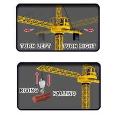 Ready! Set! Play! Link 50" Wired Remote Control Crawler Crane With Tower Lights And Adjustable Height -Toy Store GUEST 897a984a 1296 4f3c 9183 ebf4b68f3d53