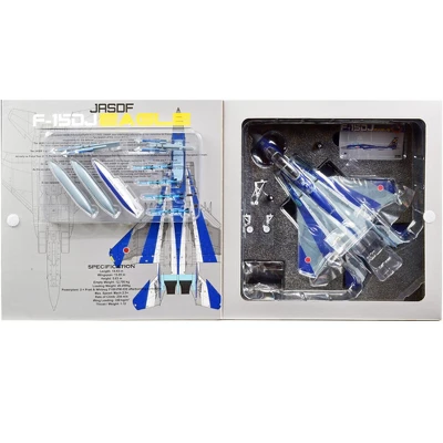 F-15DJ JASDF (Japan Air Self-Defense Force) Eagle Fighter Aircraft W/Stand Ltd Ed To 600 Pcs 1/72 Diecast Model By JC Wings 6 F-15DJ JASDF (Japan Air Self-Defense Force) Eagle Fighter Aircraft W/Stand Ltd Ed To 600 Pcs 1/72 Diecast Model By JC Wings - Image 4
