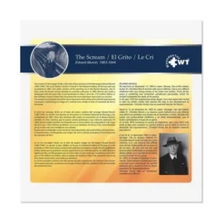 Wuundentoy Gold Edition: The Scream Jigsaw Puzzle - 1000pc -Toy Store GUEST 8b1921ec ff35 4a42 adf1 87d9072406df