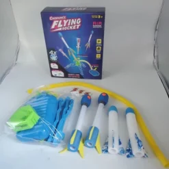 Flipo High Flying Toy Rocket LaunchFlipo High Flying Toy Rocket Launcher Blaster Kit For Kids - 4 Packer Blaster Kit For Kids - 4 Pack