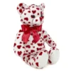 Bearington Lil' Cutie White Stuffed Animal Teddy Bear With Hearts And A Red Bow, 14 Inches -Toy Store GUEST 8be68b68 c511 4c5d a3ed 70a1ba099849