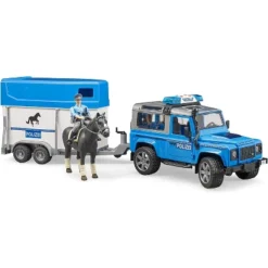 Bruder Land Rover Police With Horse Trailer And Police Man, With Light & Sound Module 8 Bruder Land Rover Police With Horse Trailer And Police Man, With Light & Sound Module -Toy Store GUEST 8cb1dfa8 935a 46c2 a4a8 c758adf80e54